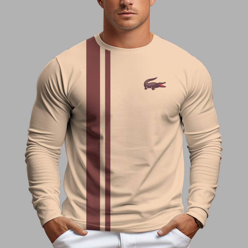New 2025- Long Sleeves Shirt  for men women luxury brand clothing clothes outfit -TU24120603