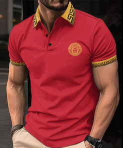 Limited Edition V**sace Polo Shirt For Men –  Max2407091585