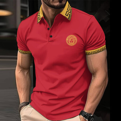 Limited Edition V**sace Polo Shirt For Men –  Max2407091585