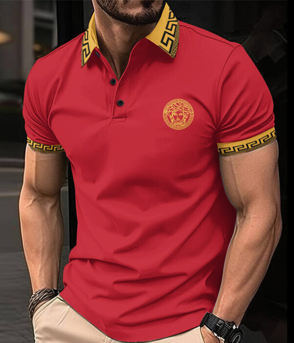 Limited Edition V**sace Polo Shirt For Men –  Max2407091585