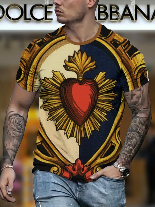 New 2025 – D Luxury Brand Premium T-Shirt Outfit For Men – Max012432