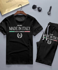 2025 – Set G Tracksuit T-shirt & Shorts –   –TU24052929
