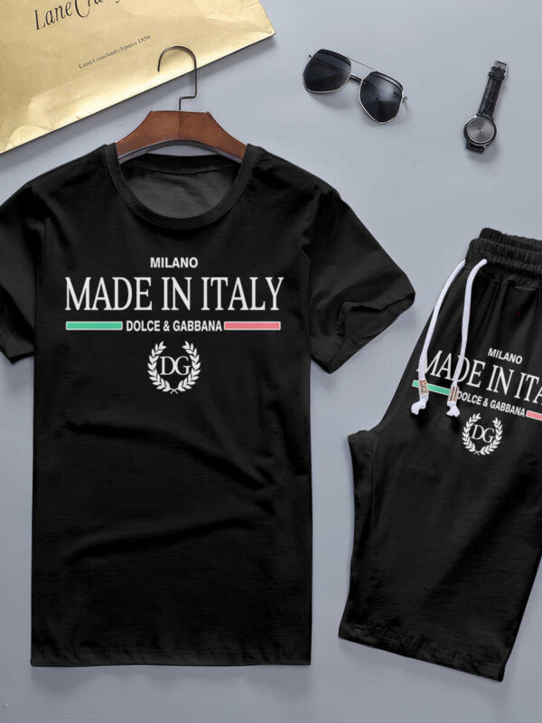 2025 – Set G Tracksuit T-shirt & Shorts –   –TU24052929