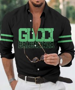 Men’s Long Sleeves Button Down Shirts -TDA002063