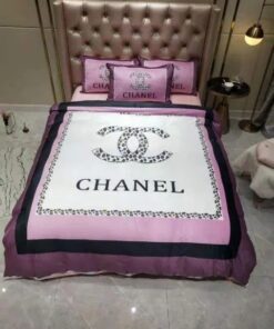 Chanel Premium Fashion Limited Luxury Brand Bedding Set Home Decor -Min00441