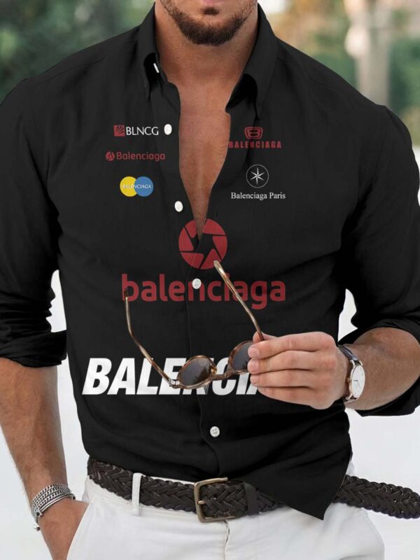 Men’s Long Sleeves Button Down Shirts -TDA002064