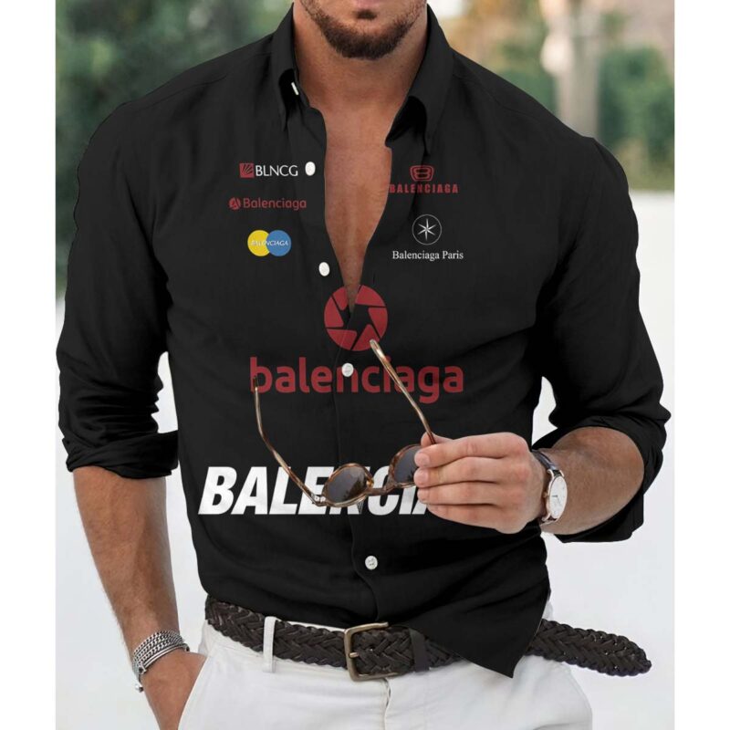 Men’s Long Sleeves Button Down Shirts -TDA002064