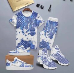 FREE SHIPPING, New 2025 -Limited Edition Set L  Shoe & T-shirt & Shorts  – Max240526605