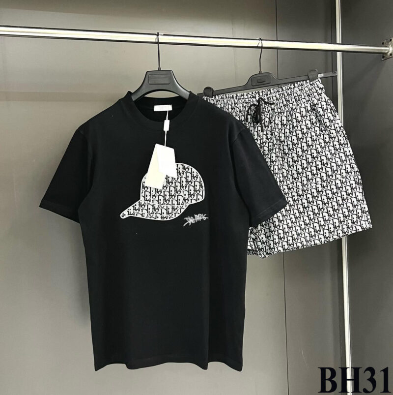 2024 – Set D  Tracksuit T-shirt & Shorts – Max08374