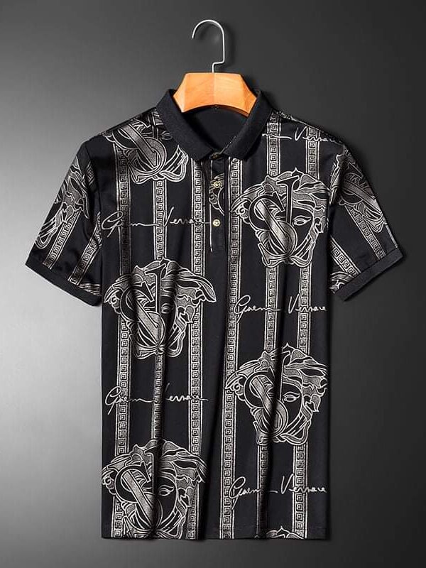Limited Edition V**sace Polo Shirt For Men –  Max01734