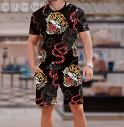 2025 – Set G Tracksuit T-shirt & Shorts –   – Max011847