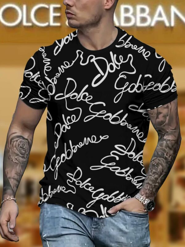 New 2025 – D Luxury Brand Premium T-Shirt Outfit For Men – Max012477