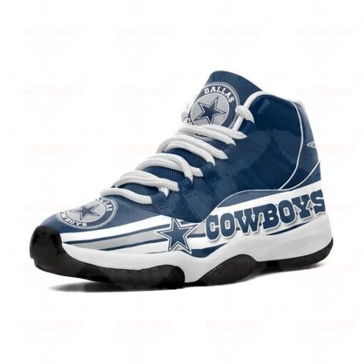 Dallas Cowboys Air Jordan 11 Shoes – Custom Sneaker -Max2407192020