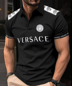 Limited Edition V**sace Polo Shirt For Men –  Max2407091589