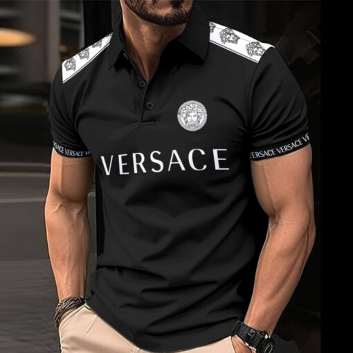 Limited Edition V**sace Polo Shirt For Men –  Max2407091589