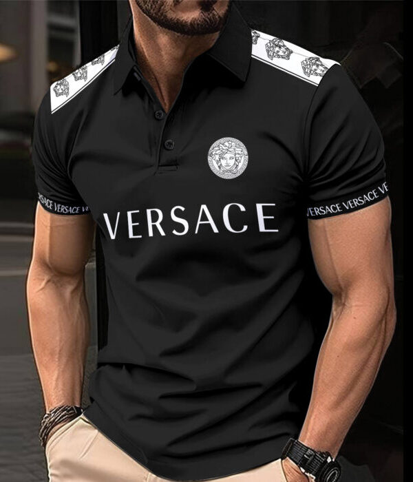 Limited Edition V**sace Polo Shirt For Men –  Max2407091589