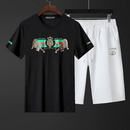 2024 – Set G Tracksuit T-shirt & Shorts –   – Max02817