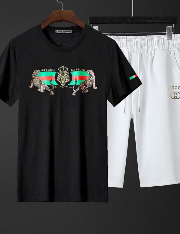 2024 – Set G Tracksuit T-shirt & Shorts –   – Max02817