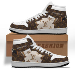 L.V High Air Jordan 1 Sneakers Shoes Hot 2023 Gifts Unisex -B9G-Max06604