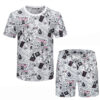2024 – Set D  Tracksuit T-shirt & Shorts – Max4572
