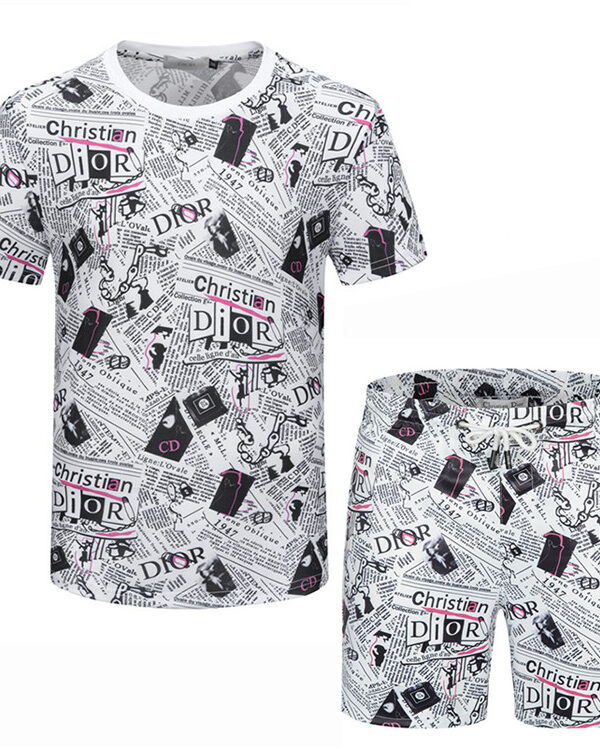 2024 – Set D  Tracksuit T-shirt & Shorts – Max4572