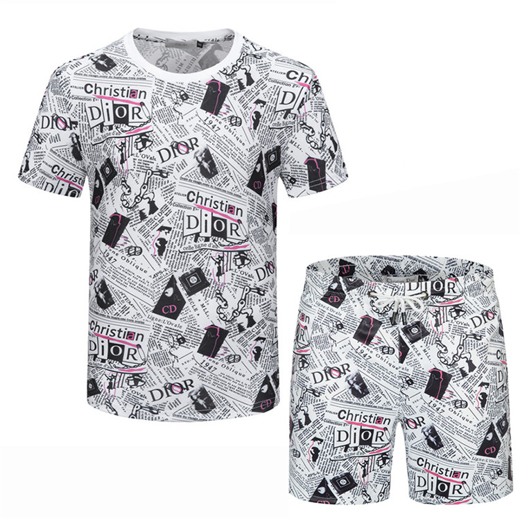 2024 – Set D  Tracksuit T-shirt & Shorts – Max4572