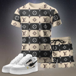 New 2025 – Set L Tracksuit  Air Force 1 & T-shirt & Shorts – win19420