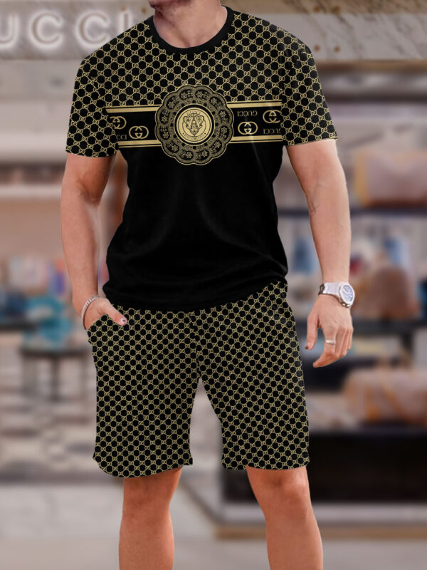 2025 – Set G Tracksuit T-shirt & Shorts –   – Max011838