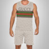 New 2025 -G Luxury Brand Premium Tanktop & Shorts Outfit For Men -Max012621