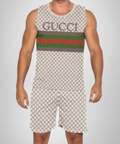 New 2025 -G Luxury Brand Premium Tanktop & Shorts Outfit For Men -Max012621