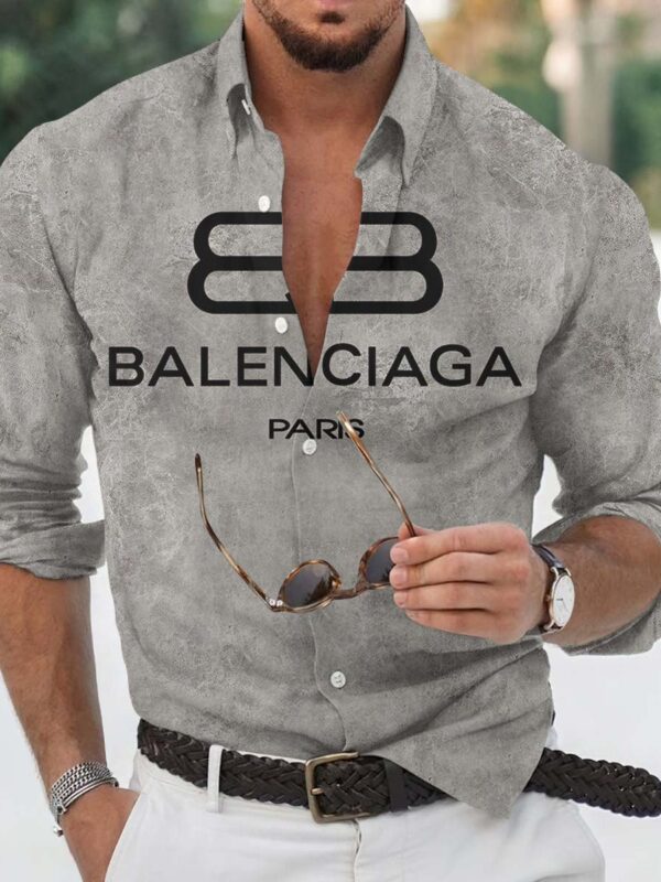 Men’s Long Sleeves Button Down Shirts -TDA002054