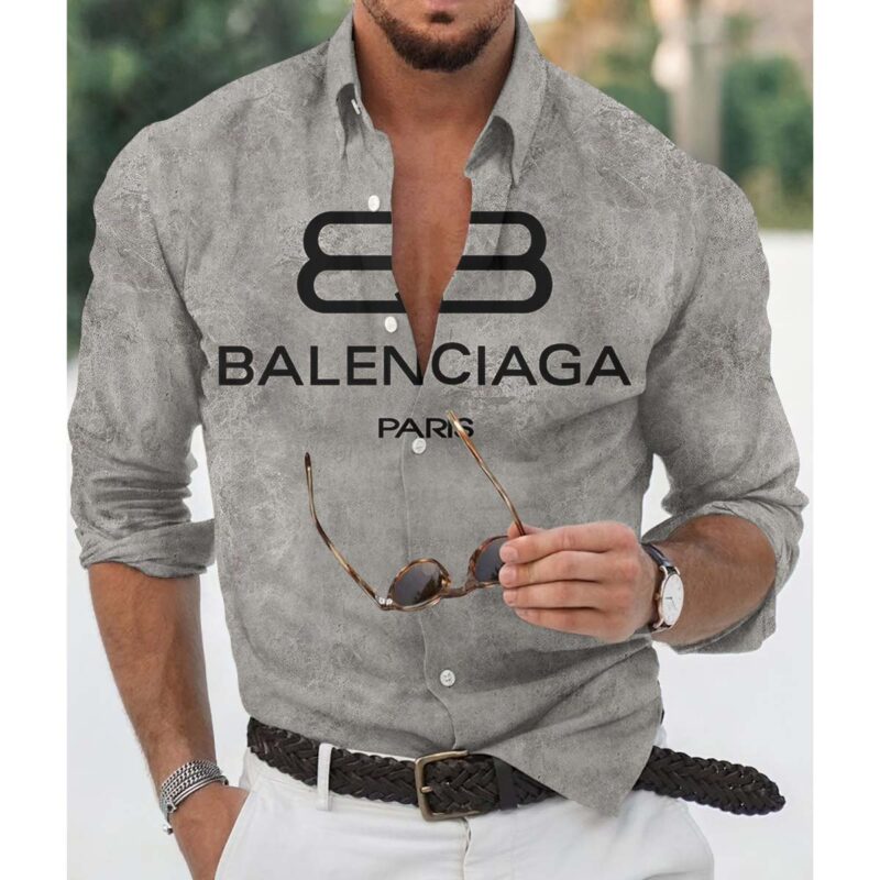 Men’s Long Sleeves Button Down Shirts -TDA002054
