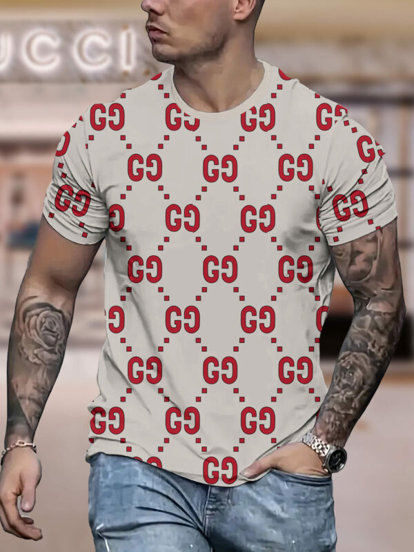 New 2025-  G  Luxury  Brand Premium T-Shirt Outfit For Men Women – Max012115