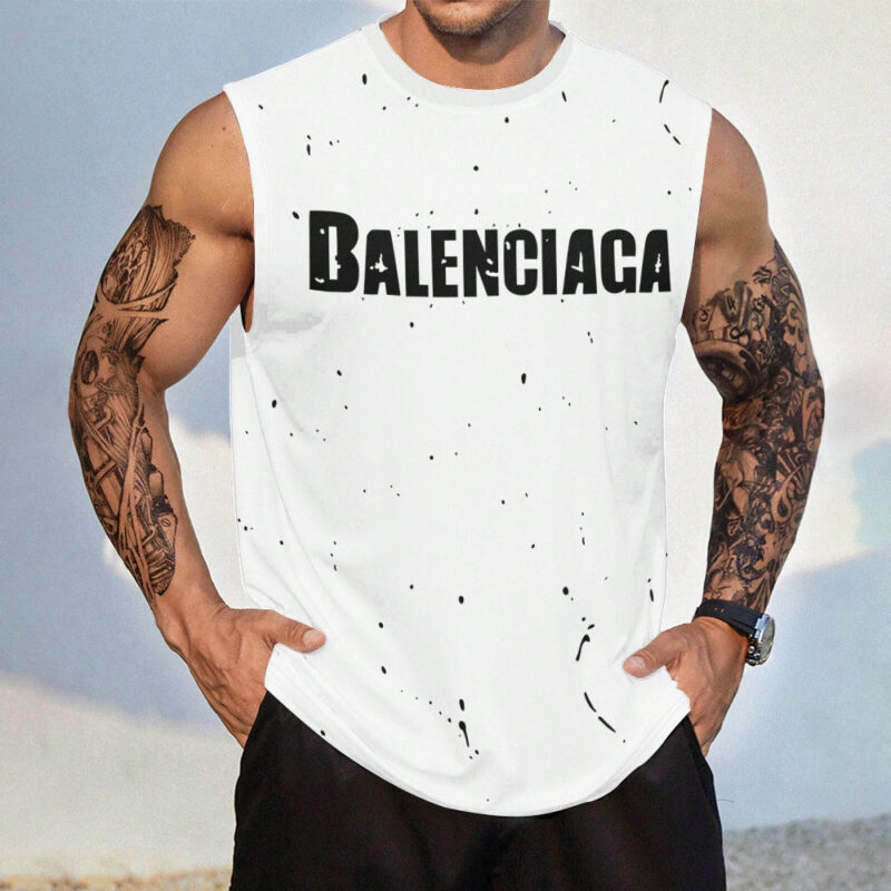 Luxury Brand Premium Slimfit Tank Top For Men-TDA003052