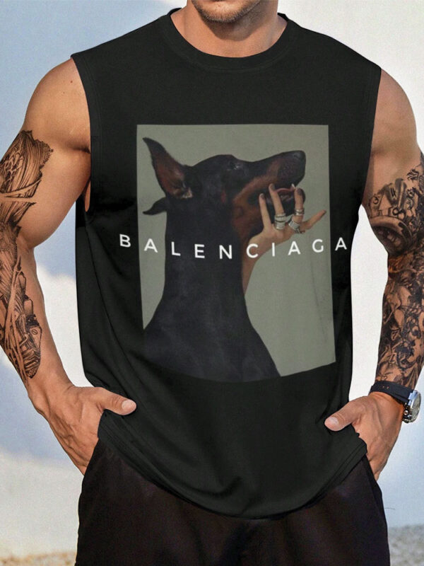 Luxury Brand Premium Slimfit Tank Top For Men-TDA003057