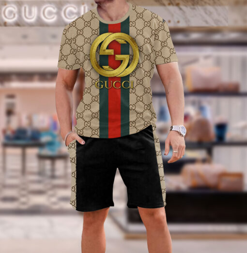 2025 – Set G Tracksuit T-shirt & Shorts –   – Max011954