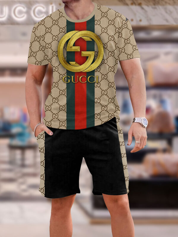 2025 – Set G Tracksuit T-shirt & Shorts –   – Max011954