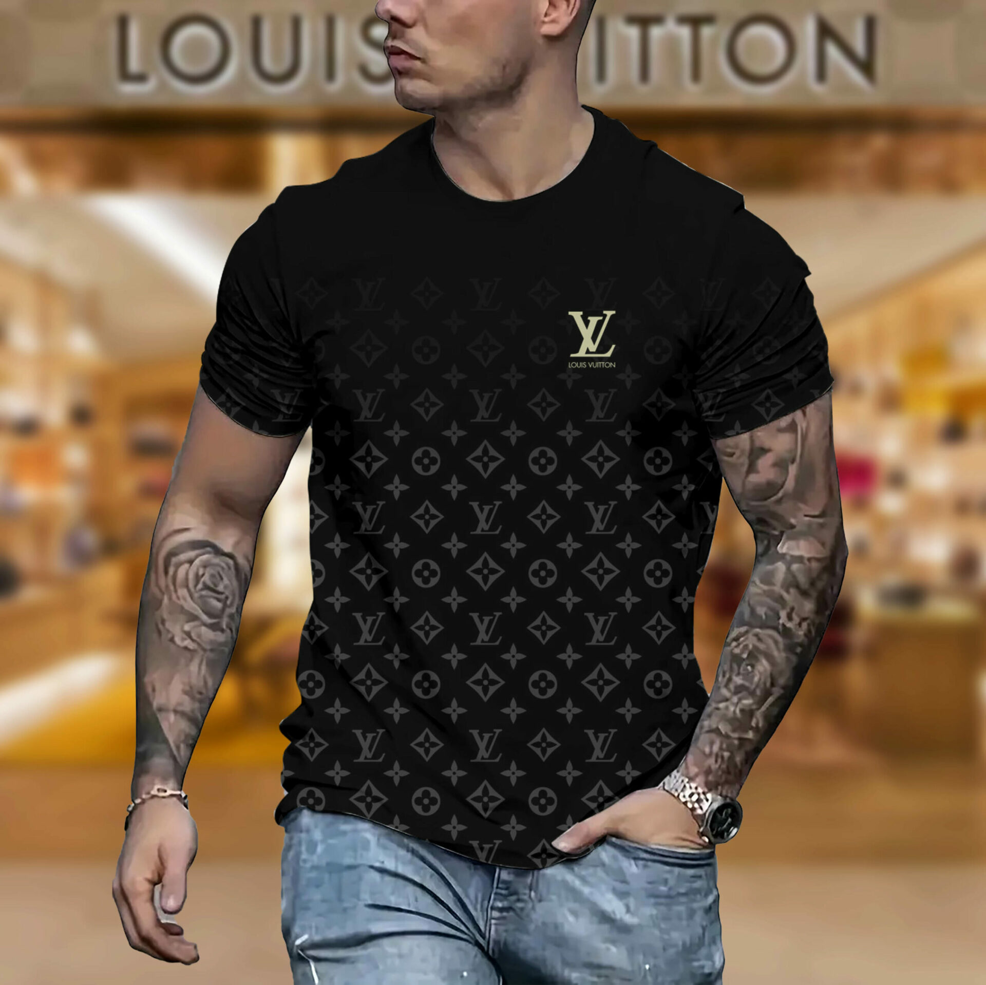 2025 – L  Luxury Brand Premium T-Shirt Outfit For Men -Max011441