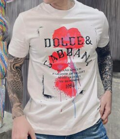 New 2025 – D Luxury Brand Premium T-Shirt Outfit For Men -Max012682