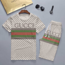 2025 – Set G Tracksuit T-shirt & Shorts –   – TU24051055