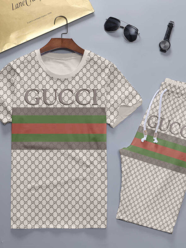 2025 – Set G Tracksuit T-shirt & Shorts –   – TU24051055