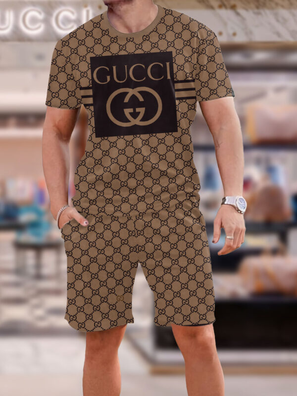 2025 – Set G Tracksuit T-shirt & Shorts –   – Max011931