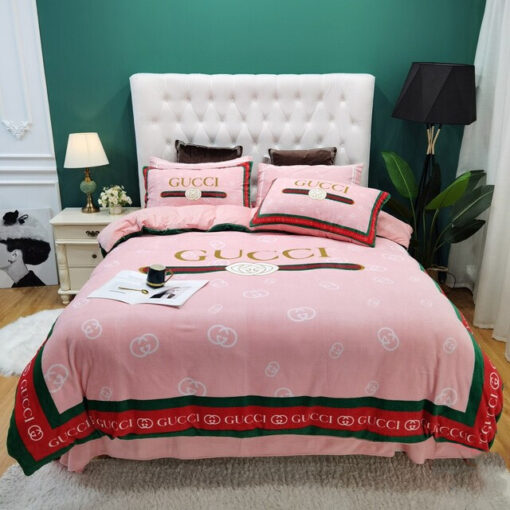 G  Premium Fashion Limited Luxury Brand Bedding Set Home Decor – Min00383