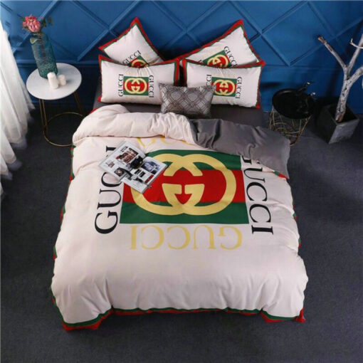 G  Premium Fashion Limited Luxury Brand Bedding Set Home Decor – Min00354