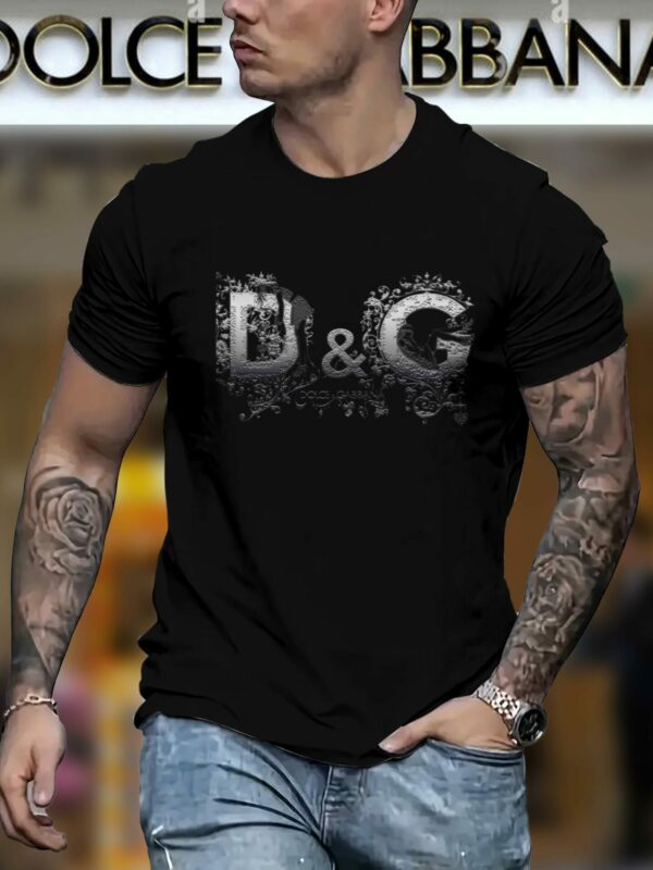 New 2025 – D Luxury Brand Premium T-Shirt Outfit For Men – Max012416