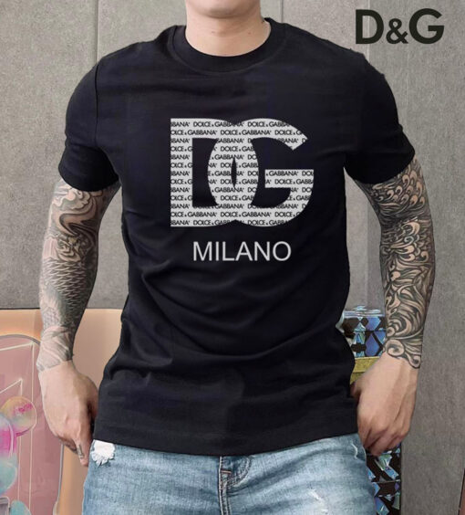 New 2025 – D Luxury Brand Premium T-Shirt Outfit For Men -Max012535