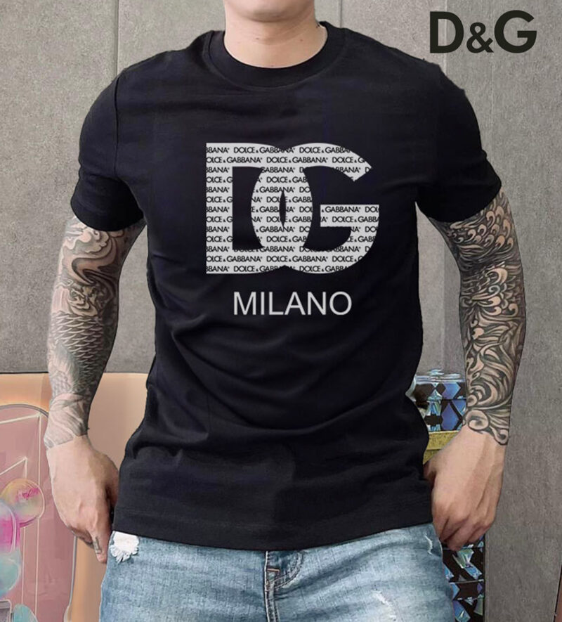 New 2025 – D Luxury Brand Premium T-Shirt Outfit For Men -Max012535
