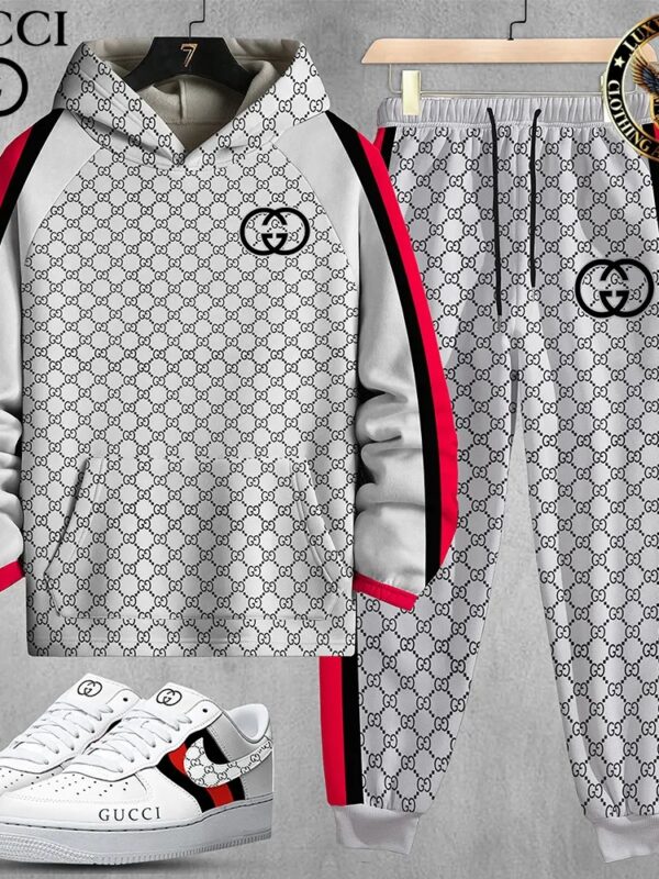 New 2025,G  G Limited Edition Set Hoodie & Pants Match AF1 Sneaker – Max2408253579