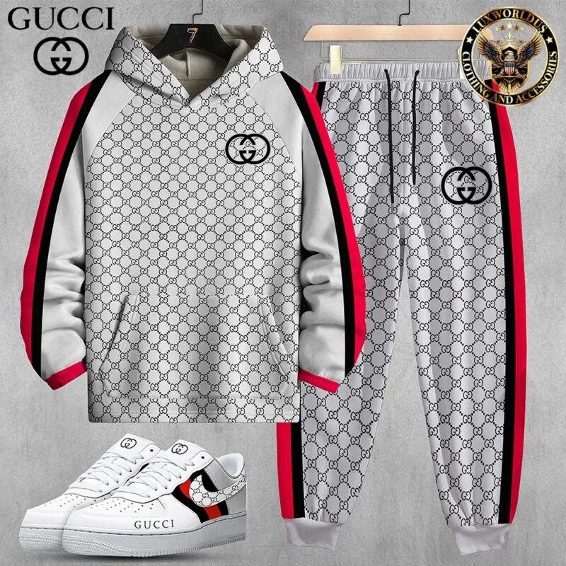 New 2025,G  G Limited Edition Set Hoodie & Pants Match AF1 Sneaker – Max2408253579