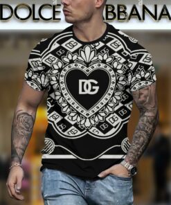 New 2025 – D Luxury Brand Premium T-Shirt Outfit For Men – Max012463